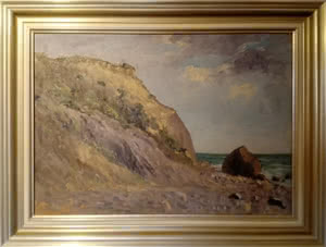 Die Bismarckdüne auf der Insel Rügen